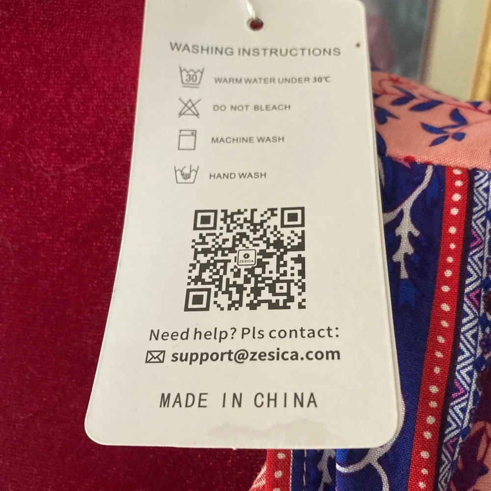 NWT Zesica wrap dress